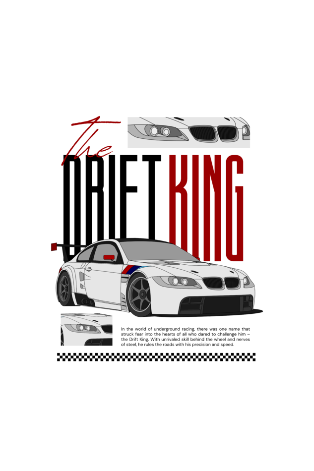 The Drift King Edition - Oversized T-Shirt