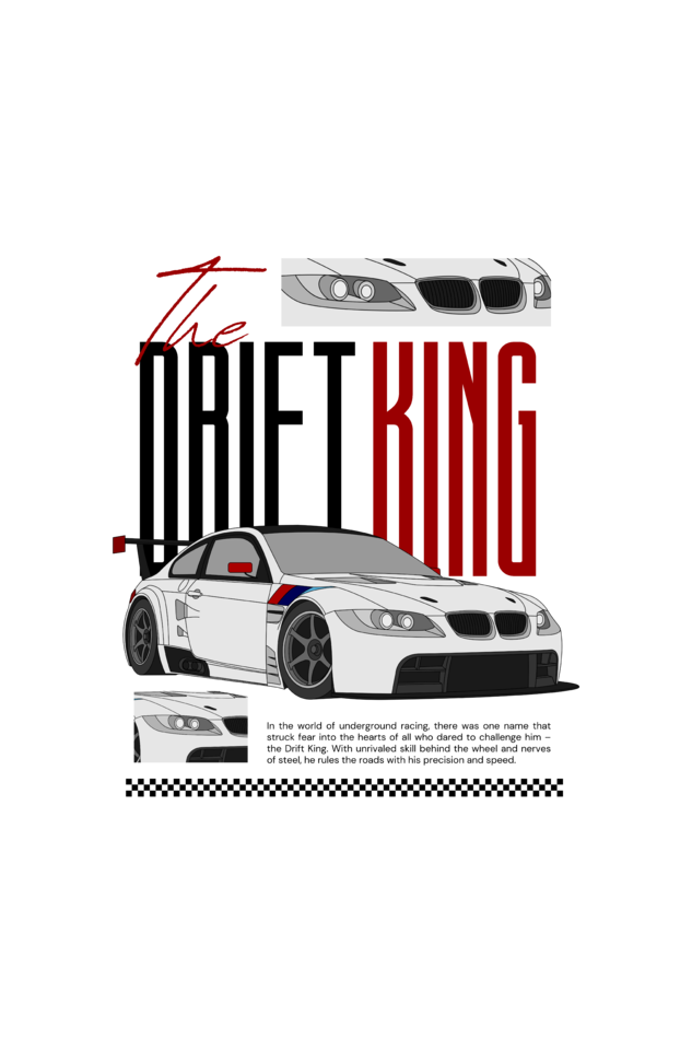 The Drift King Edition - Oversized T-Shirt